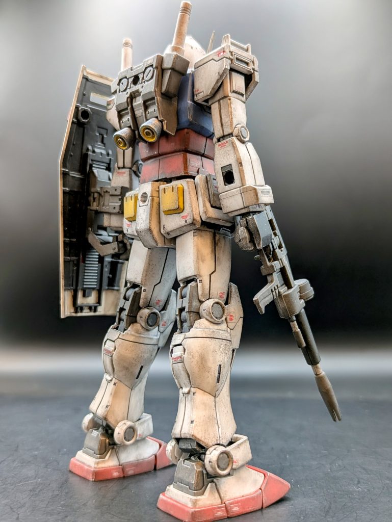 12.HG ガンダム(ORIGIN)その背中、何を思う?(シリアス路線😅)