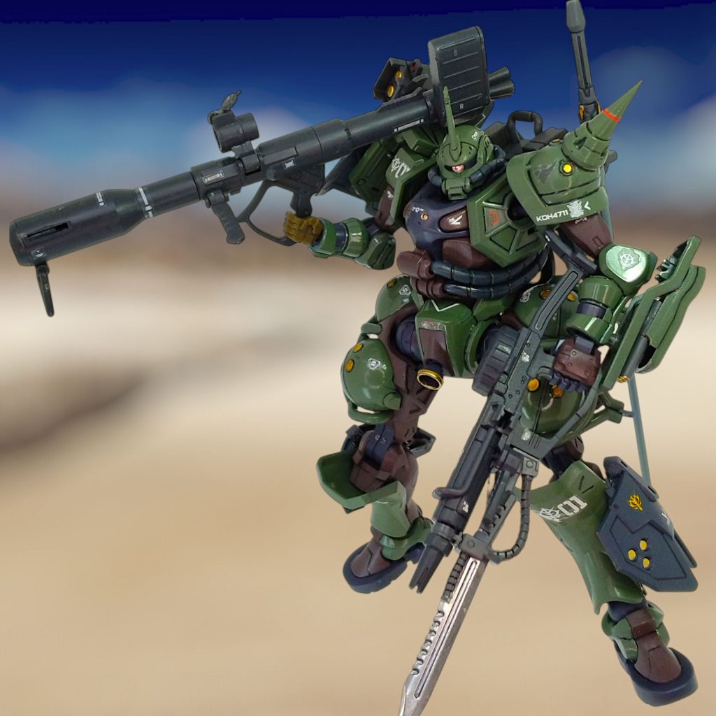 陸戦型らしく実弾系モリモリにしています(iori_sei)