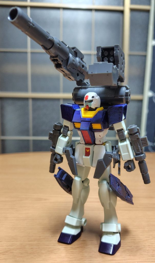 EGでありながらこれだけ盛っても立位姿勢に問題無し。