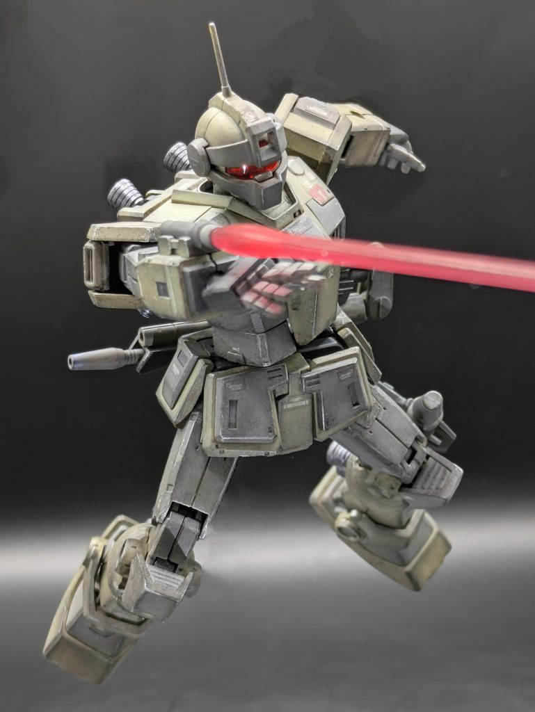 15.HG GM スナイパーカスタム右拳、極め手を使ってみた❗️