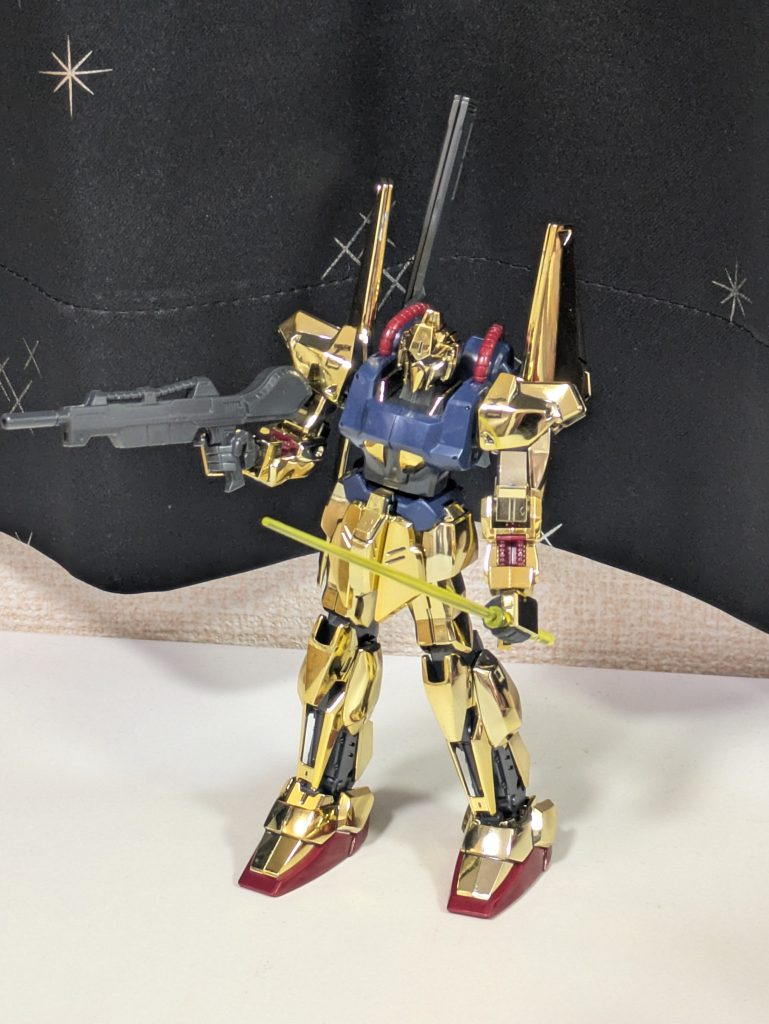 HG 百式 金メッキ–4枚目/制作者：神楽