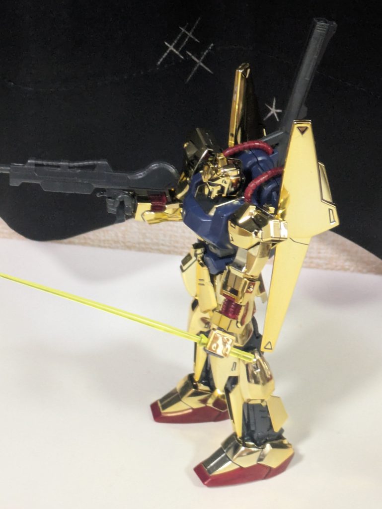 HG 百式 金メッキ–3枚目/制作者：神楽