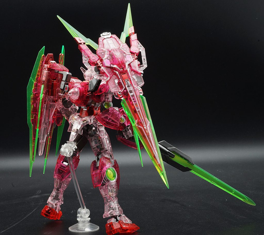 RPダブルオークアンタフルセイバー（トランザムクリア）内部塗装–5枚目/制作者：あるむ