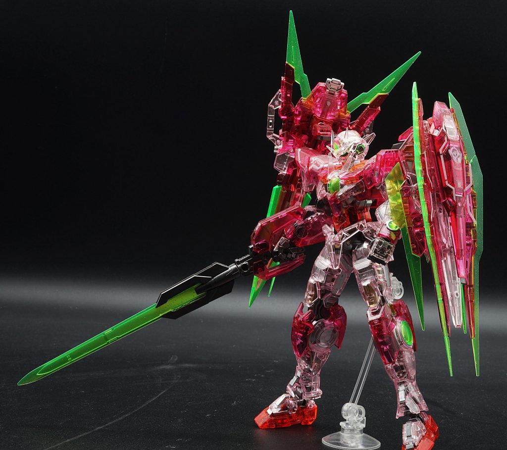 RPダブルオークアンタフルセイバー（トランザムクリア）内部塗装–3枚目/制作者：あるむ