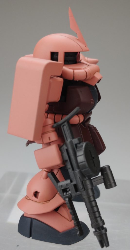 SDシャア専用ザク–5枚目/制作者：くろたけ