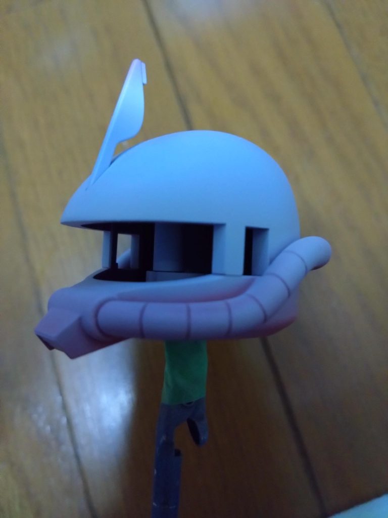 結構ガチで作製してまして、ヘッドのヒケ処理とか動力パイプのパーティングラインも消しました(笑)