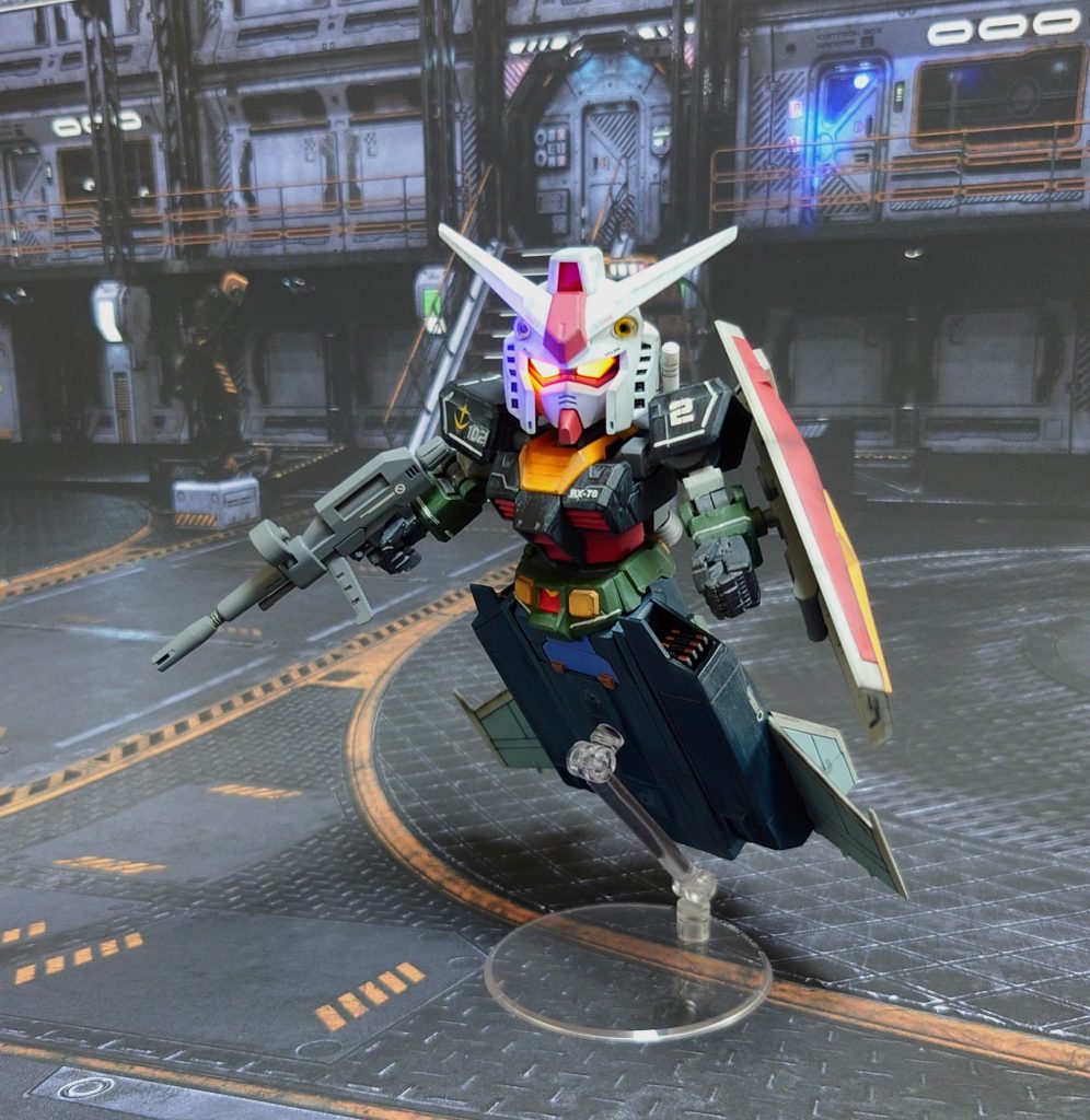 対、ザクレロ戦仕様もできます。