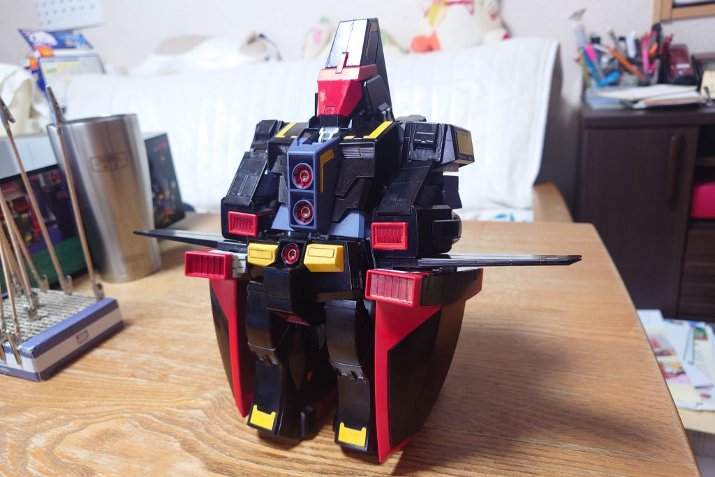 変形はとりあえずもう二度とやらん❗️といった感じ、出来はいいけど面倒くさいですよね