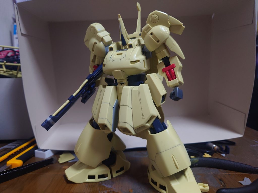 最初のバランスチェックでもうほぼ完成でした