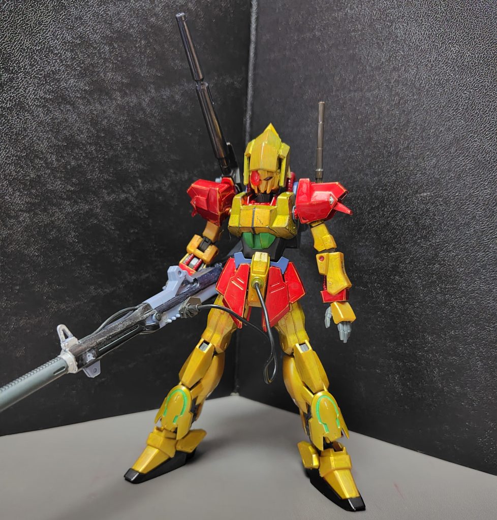 今回はシンプルな改造で済ませてますが、元ネタの雰囲気は出てるのでないのかなと思います。