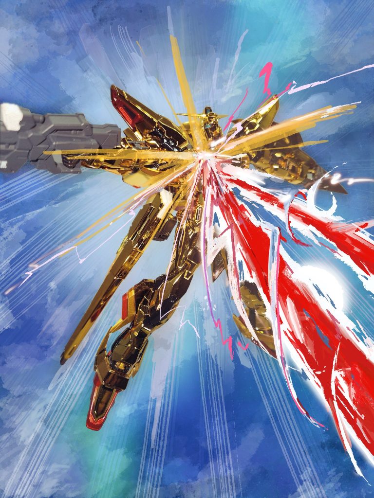 最後ヤタノカガミの反射シーンです。自分の編集技術じゃ限界があったので友人に依頼しました。ビームのエフェクトは手書きだそうです。凄いですね。最後までご覧いただきありがとうございました。6月に投稿する予定だったキットがもうじき完成しそうなので次も見ていただけたら嬉しいです。