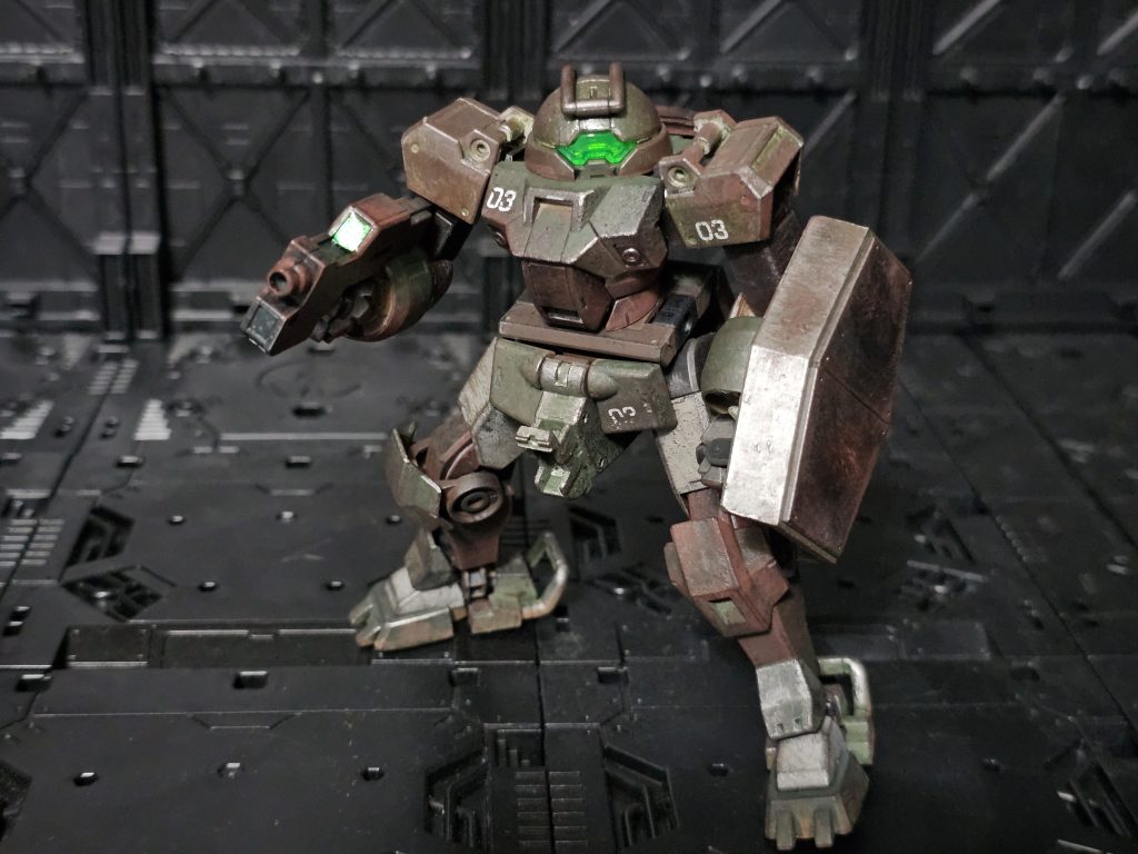 HG デミトレーナー ヴェザリング塗装 ミリタリー感アップVer–2枚目/制作者：さちお@sachi2024