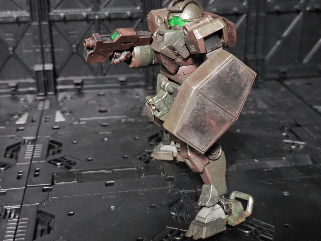 全体的に錆多めの塗装です。梅雨でしたもんねw