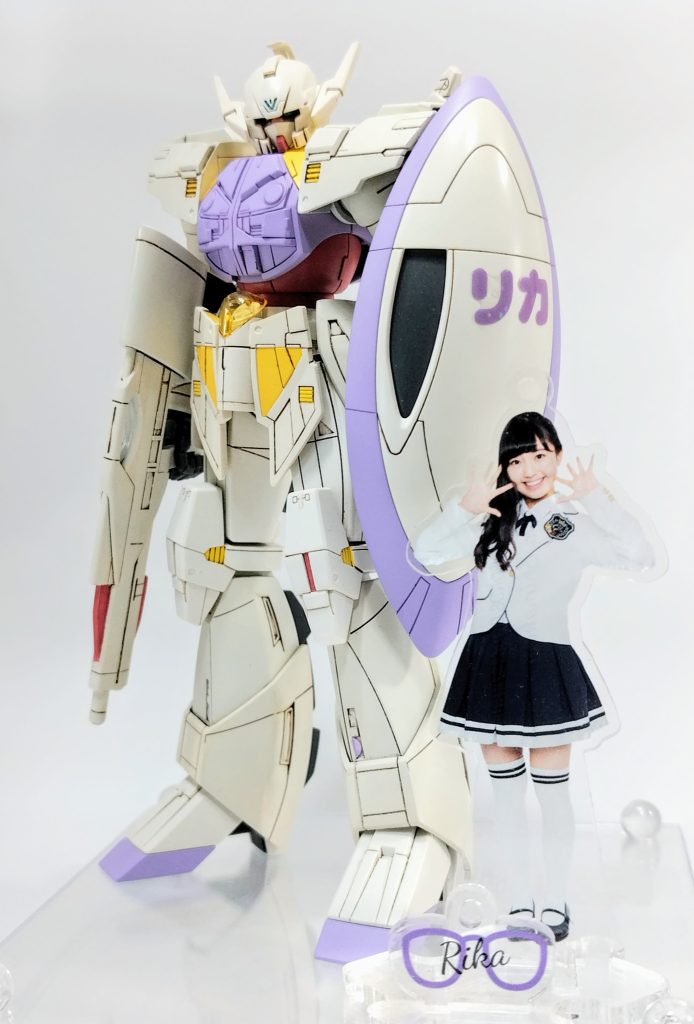 最後に、アクスタと６月９日で、BEYOOOOONDSを卒業する、島倉りか様使用で、メンバーカラー「ラベンダー」で仕上げました。