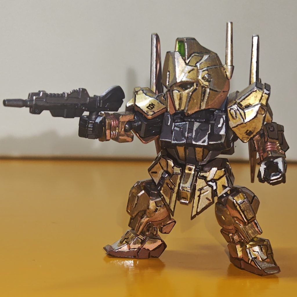 はじめてアニメ風塗装に挑戦しました。