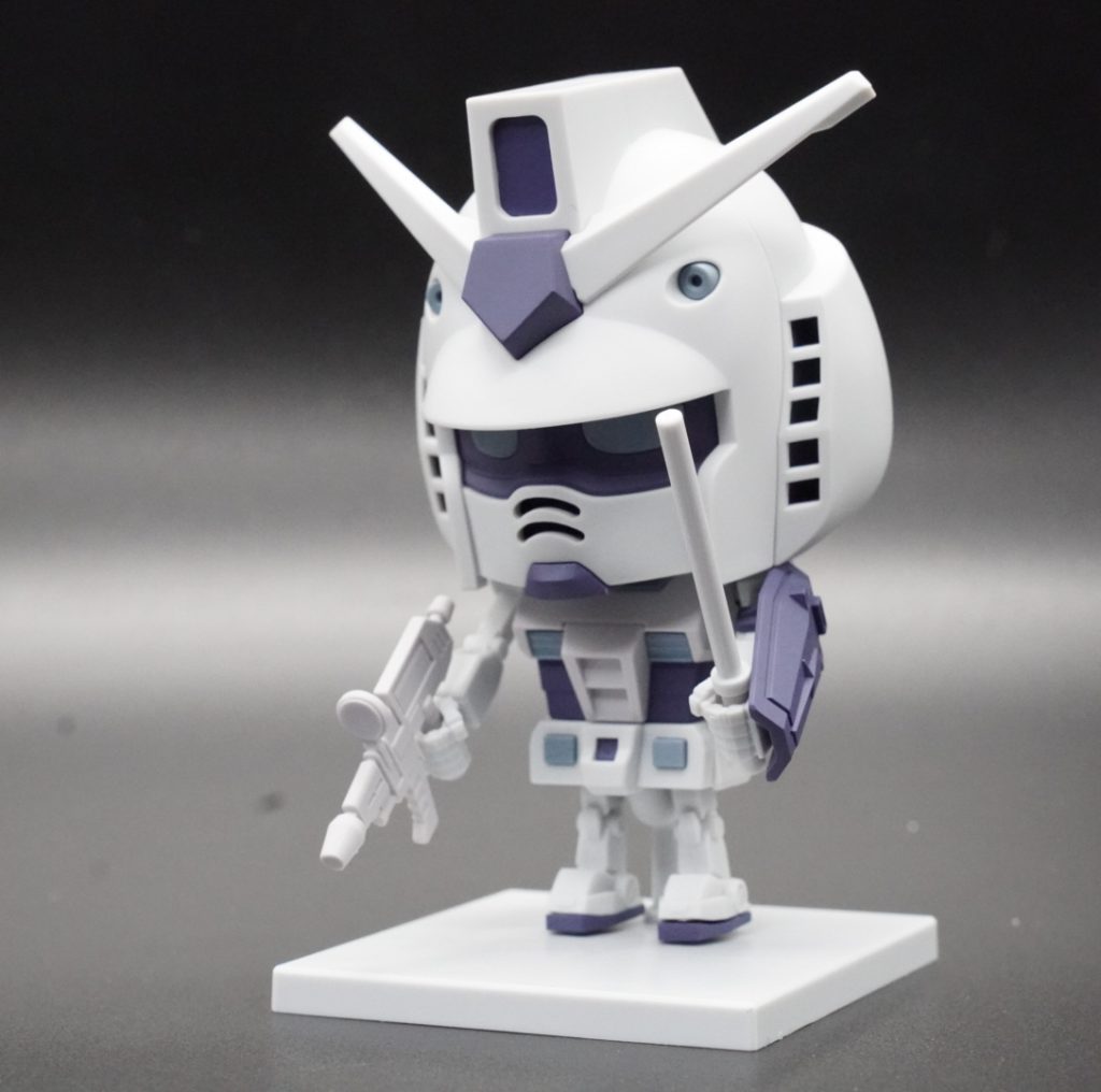 限定キットなので、部分塗装はせずに、つや消しクリアーで仕上げました。