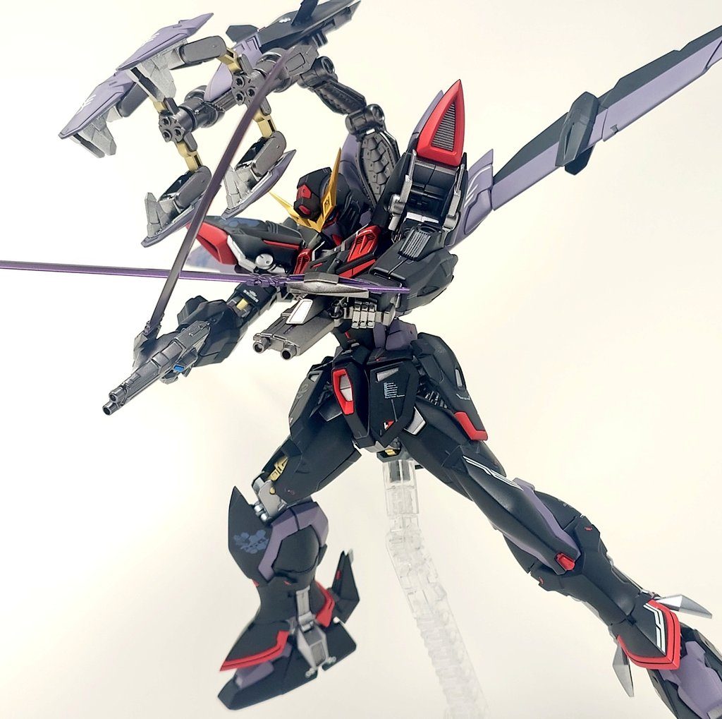 ポージング①フルバーストっぽく。