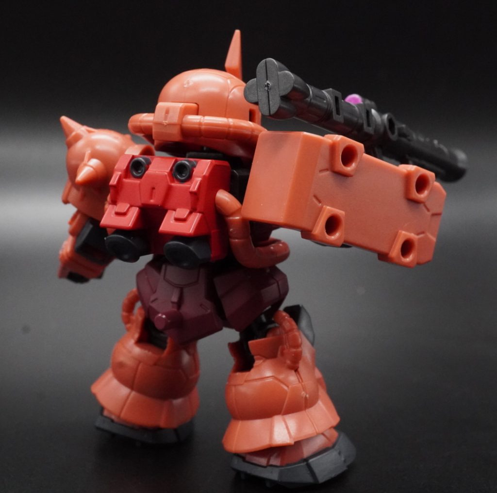 あえて、食玩感ををだすために、スミ入れはしてません。 