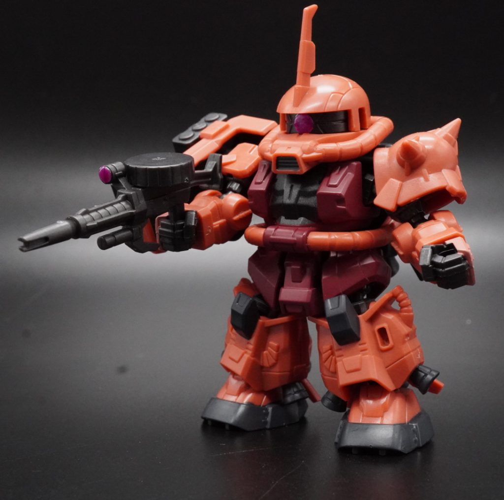 EXパーツの高機動型ザクIIに換装です。