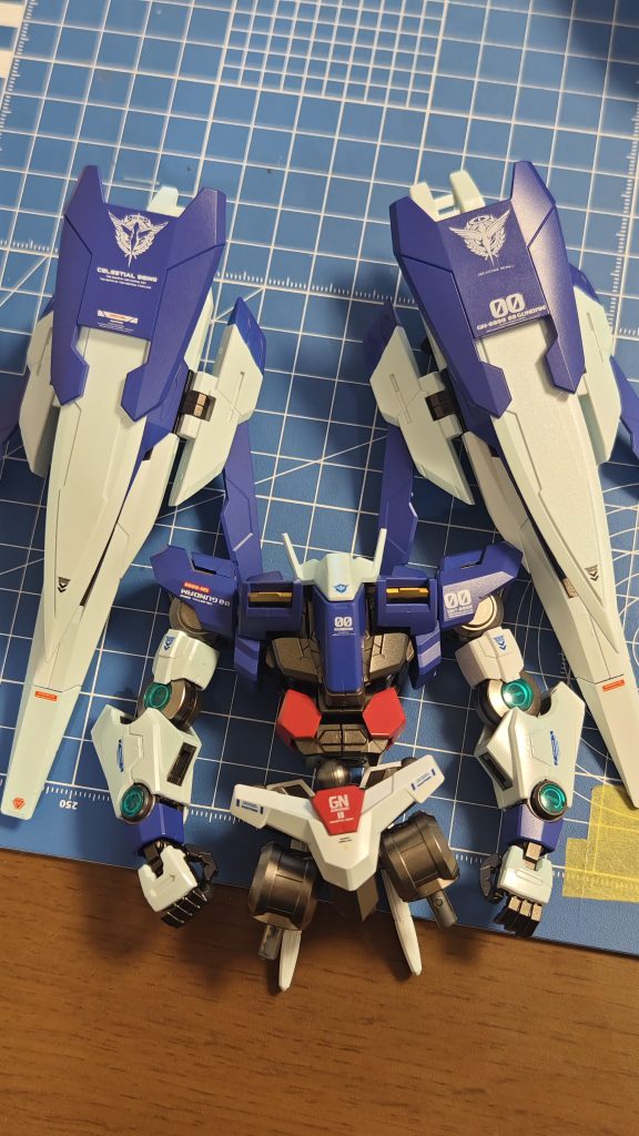 こんな感じでデカール貼りまして