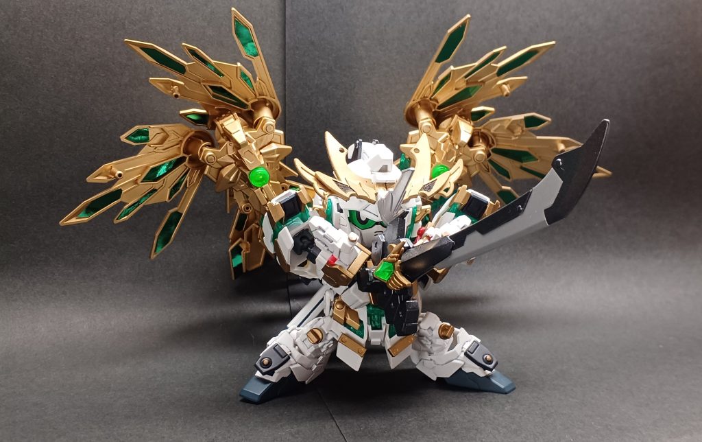 指導員と教授のパワーアップテクニック!!アームドアーマーでユニコーンをパワーアップ!!ユニコーンとフェネクスは兄妹なのだ~!!今日はここまで。ご覧いただきありがとうございました。次回を待て!