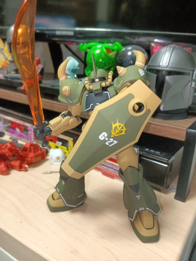 トーマス・クルツ専用グフ–4枚目/制作者：keipalu