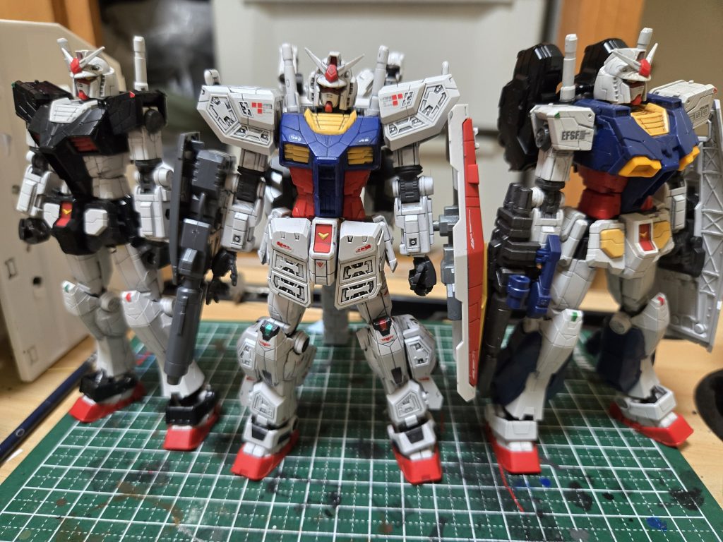 ベースとなった横浜ガンダム達と