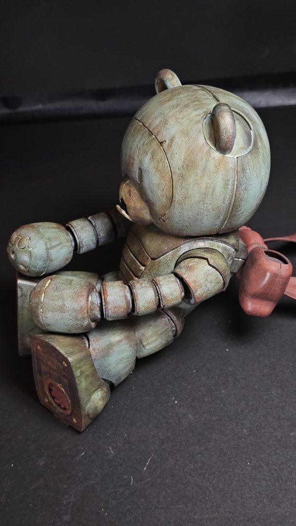 曲線のストレーキングはたまらんです。頭と腕のウェザリングがお気に入りです。