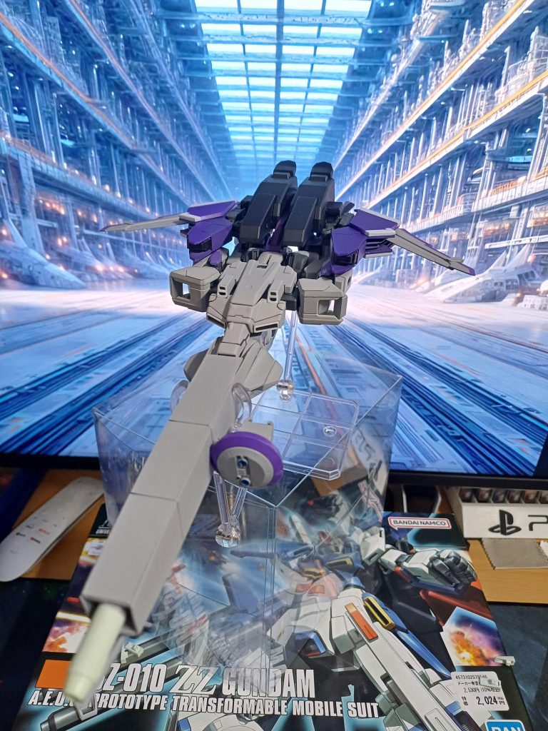 変形です。 ハイパーメガキャノンの大きさで、ものすごい大きさになってしまいました。