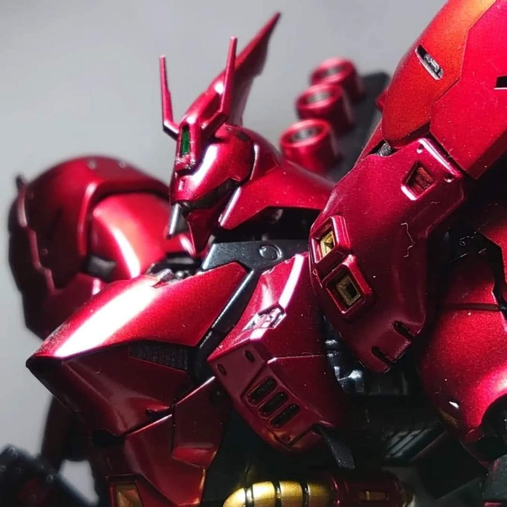 BANDAI 1/144スケールモデルRG MSN-04 SAZABI–4枚目/制作者：wind1971