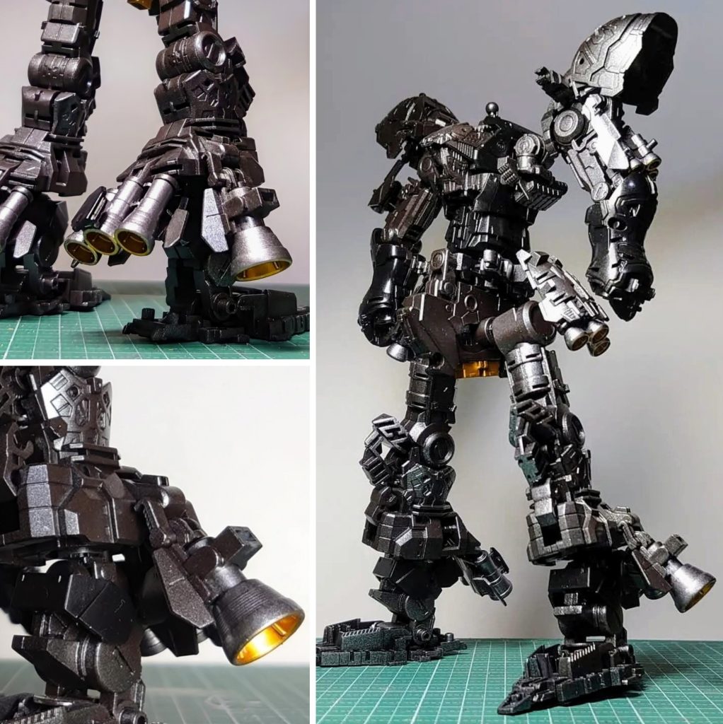 BANDAI 1/144スケールモデルRG MSN-04 SAZABI–8枚目/制作者：wind1971