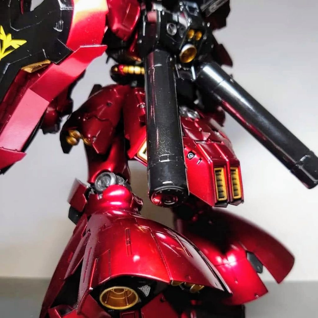 BANDAI 1/144スケールモデルRG MSN-04 SAZABI–7枚目/制作者：wind1971