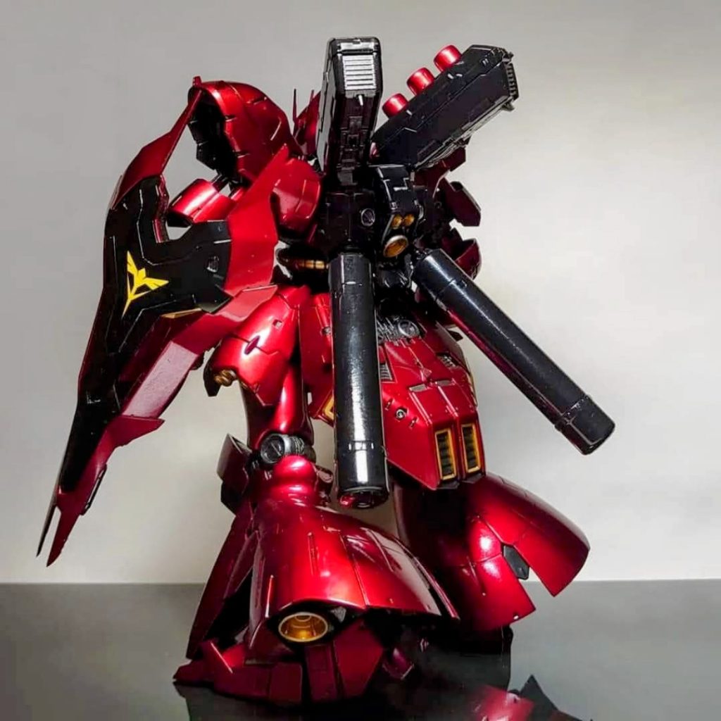 BANDAI 1/144スケールモデルRG MSN-04 SAZABI–6枚目/制作者：wind1971