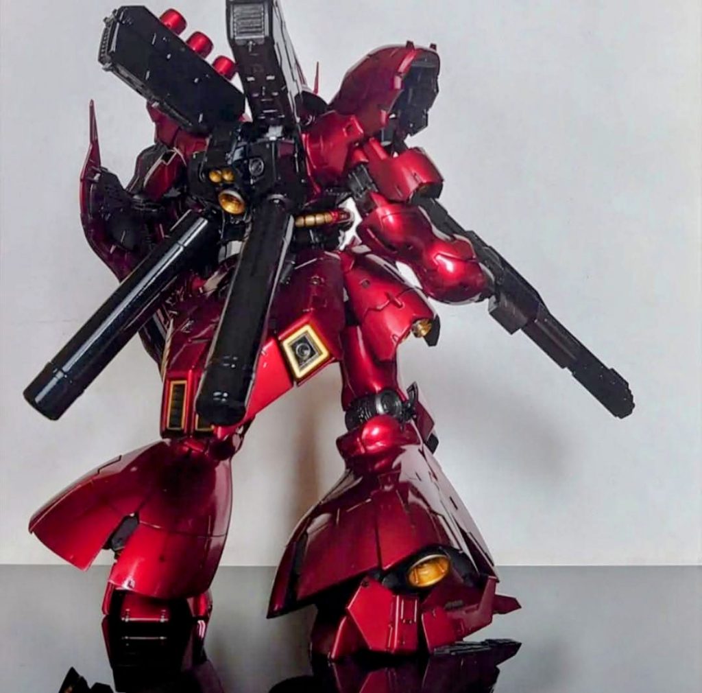 BANDAI 1/144スケールモデルRG MSN-04 SAZABI–5枚目/制作者：wind1971