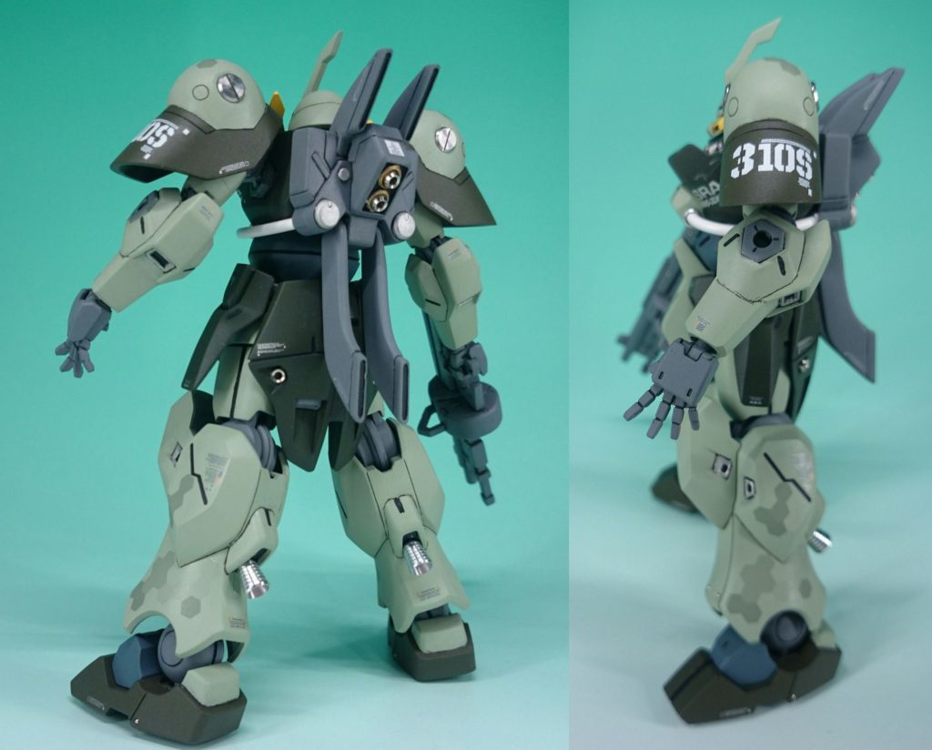 旧キットLMジェニス HGAW化改造–3枚目/制作者:AK彦