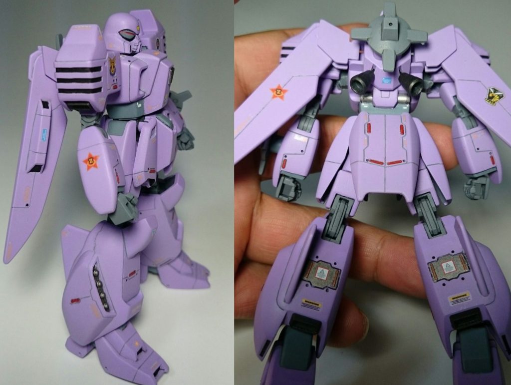 旧キット1/144 トムリアット HGUC化改造–3枚目/制作者:AK彦