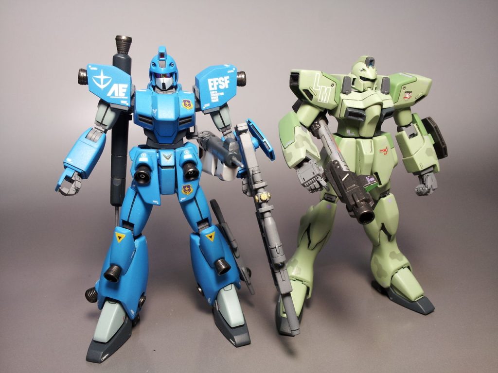 旧キット1/144 ガンイージ–7枚目/制作者:AK彦