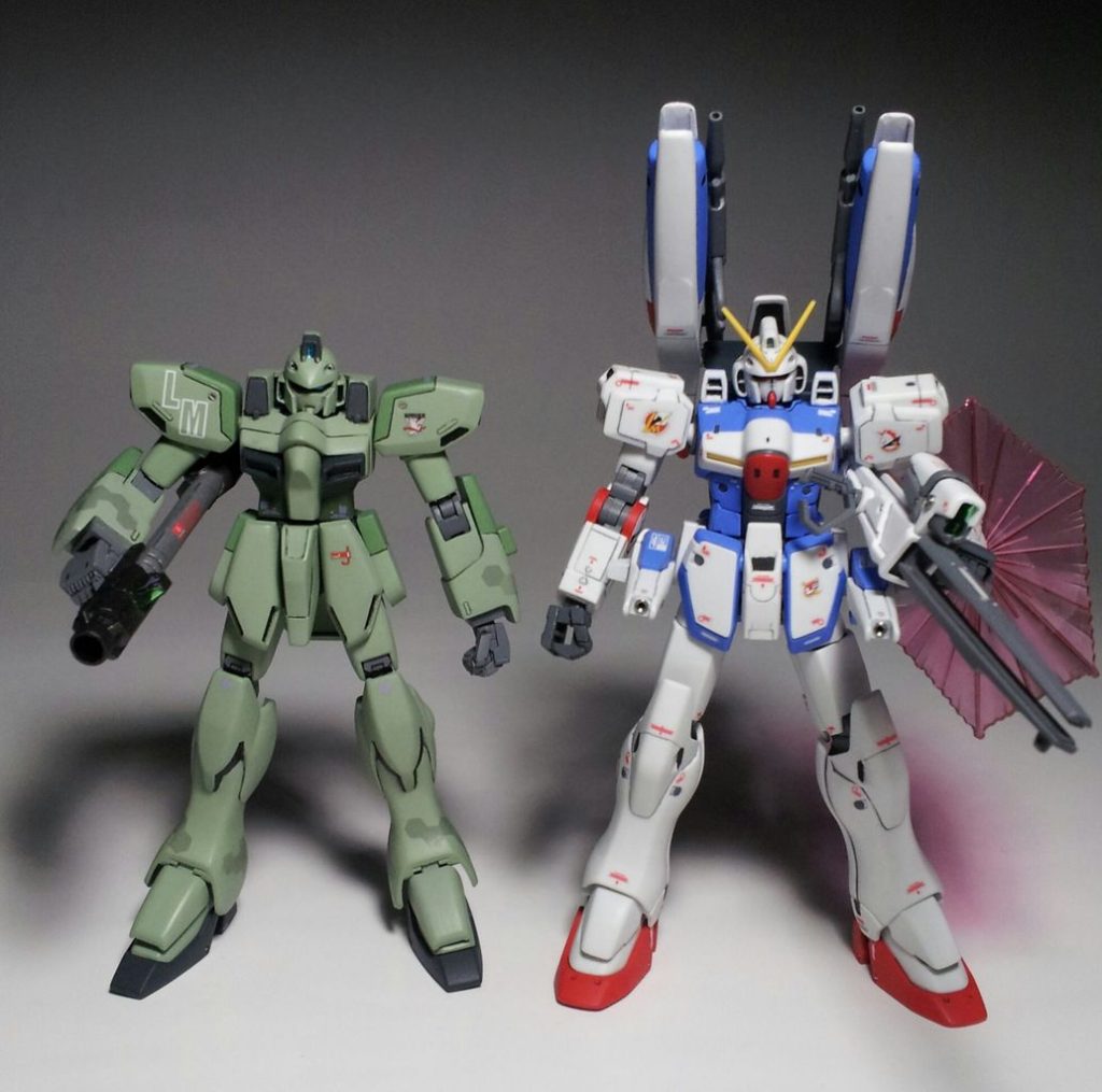 HGUC Vガンダムと。