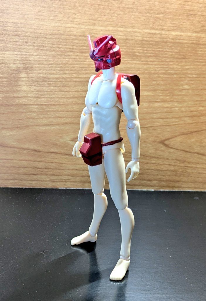 武装無しだとこんな感じ