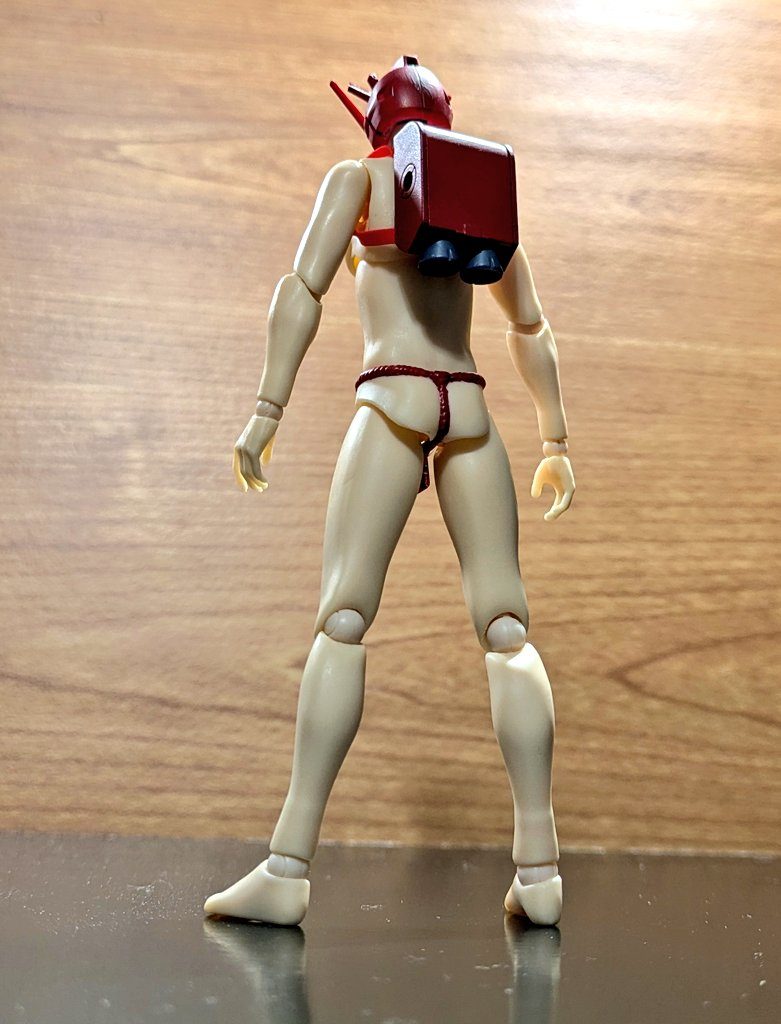 フンドシに赤いランドセルまあ、変態ですな