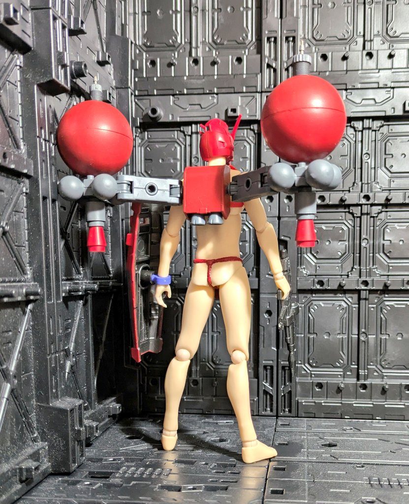 赤いガンダム–3枚目/制作者：k.masa