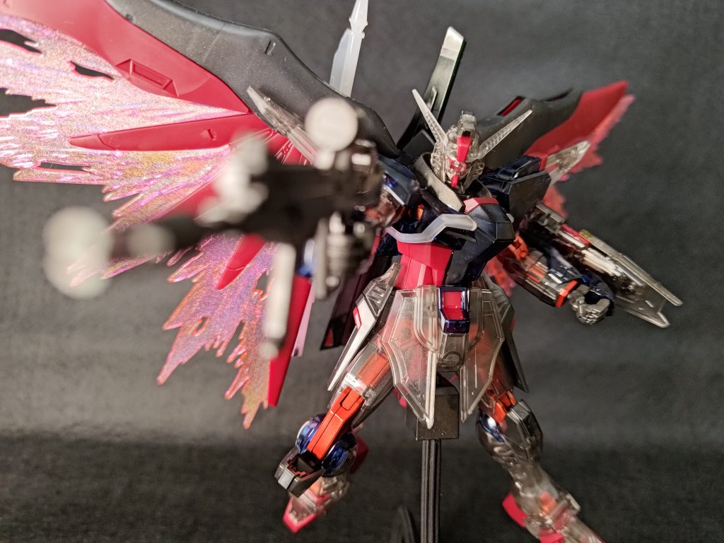 HGデスティニーガンダムSpecⅡ最大稼働 クリアバージョン–5枚目/制作者:フタエノKYM