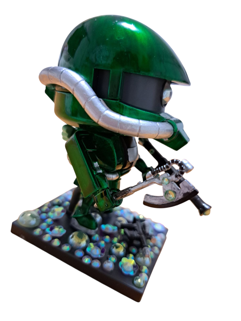 武器の斧もキラキラ✨💍✨