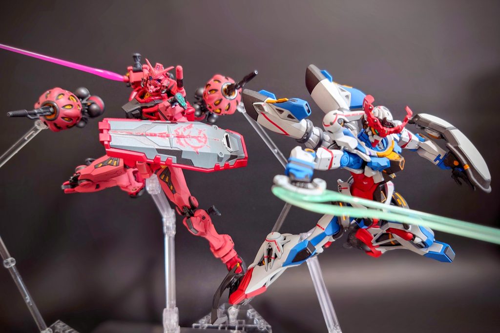 HG 1/144 赤いガンダム–6枚目/制作者：@tadopi_