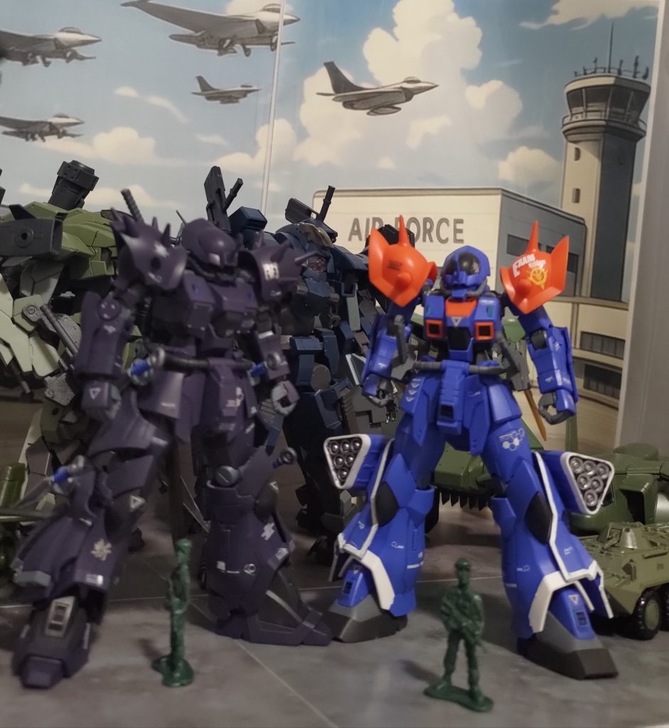 こちらも投稿予定のナハトさんと✨こうやって並べて見ると、やっぱりナハトさんも格好いいですね✨