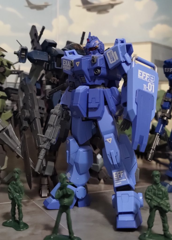 HGUC ブルーディスティニー1号機　EXAM　成型色仕上げ–2枚目/制作者：『天倍』　ヤー・ホイホイ　『罪プラ崩師』