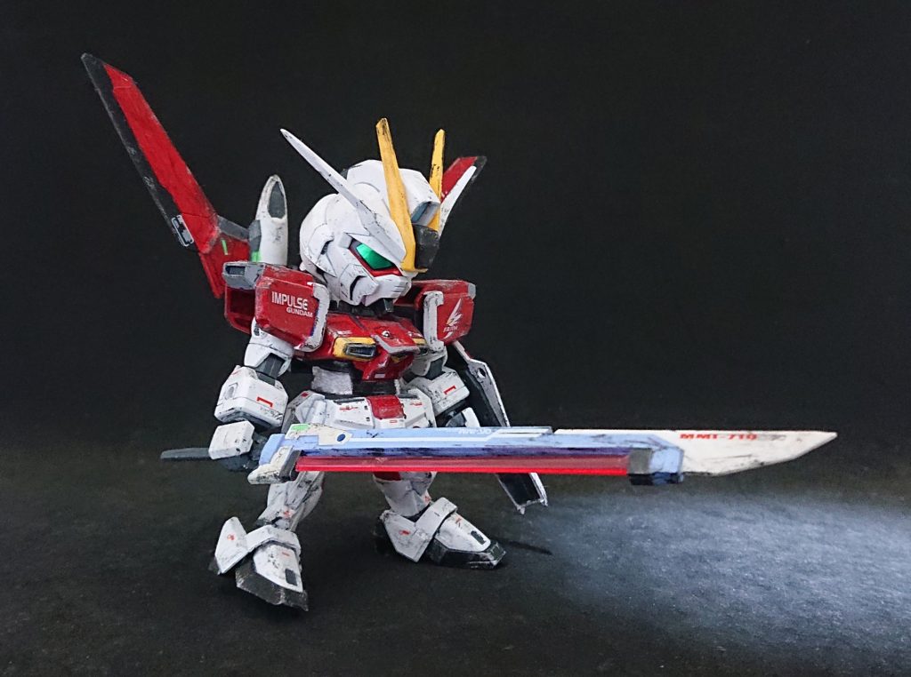 SD ソードインパルスガンダム–3枚目/制作者：katana