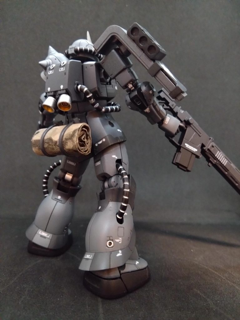 スナイパーベール？っぽいものを腰アーマーにマウントしてみました。