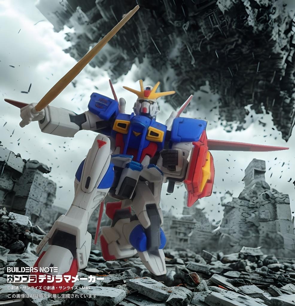 やば! プラント落下ですか? 劇中では、ミネルバがタンホイザーで破砕作業中ですがね