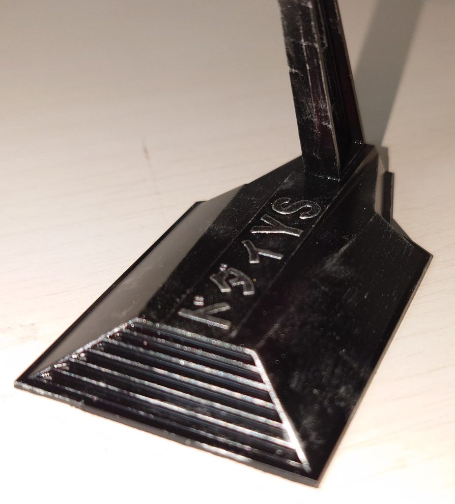 ドダイYSの土台…台座　カタカナが昭和感ありますね